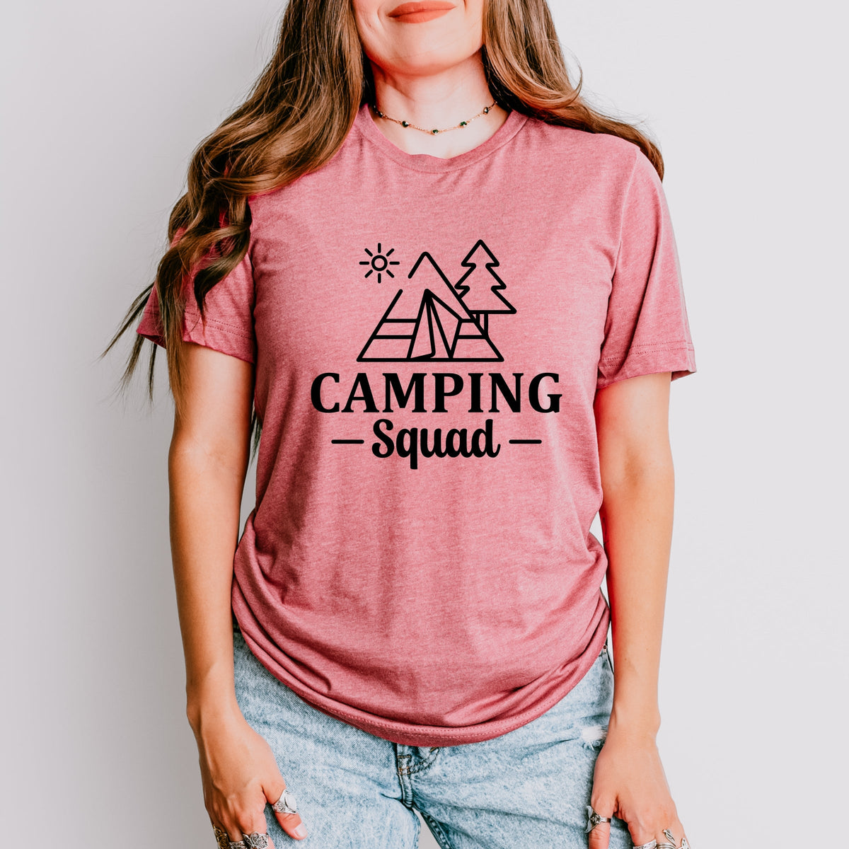 Camping Squad Tent - Women's Short Sleeve Graphic T-Shirt product image 9