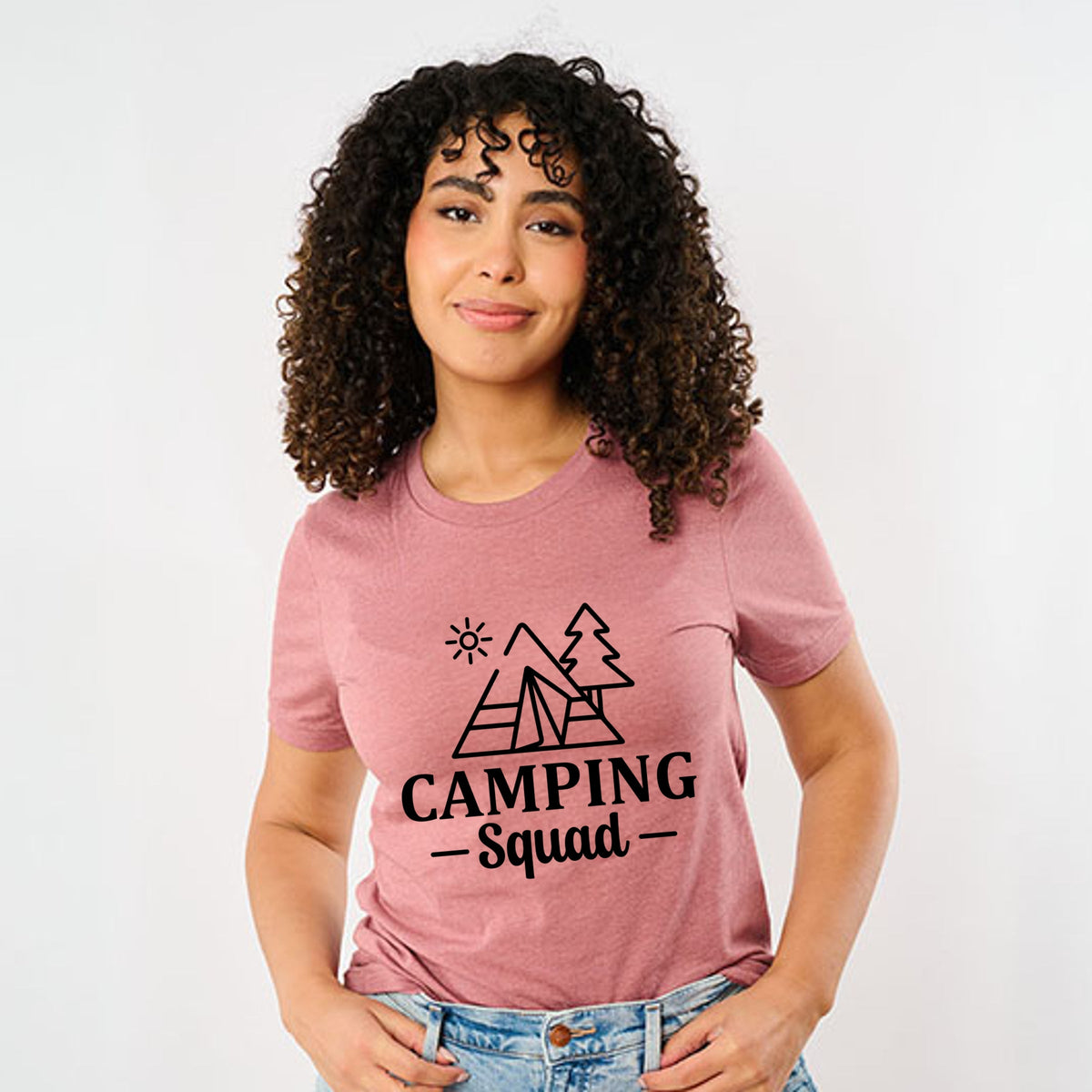Camping Squad Tent - Women's Short Sleeve Graphic T-Shirt product image 2