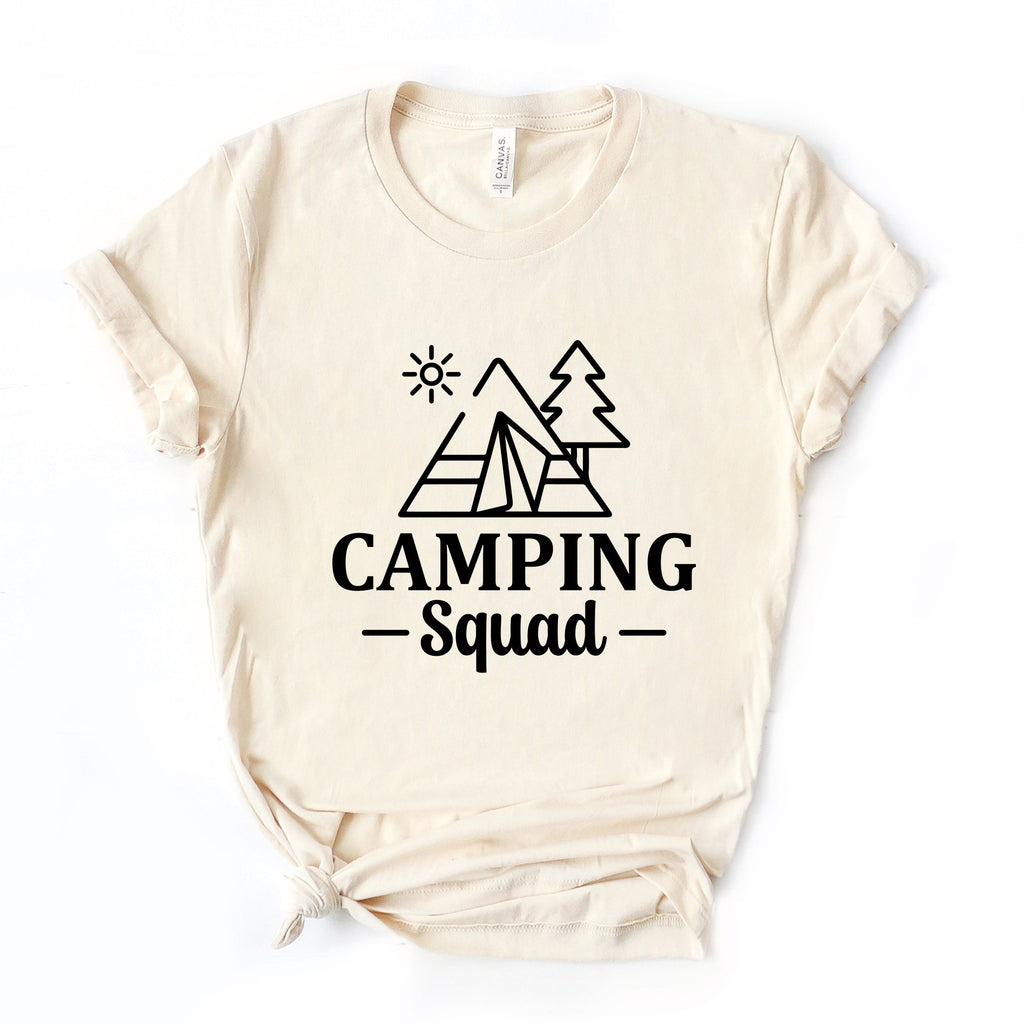 Camping Squad Tent - Women's Short Sleeve Graphic T-Shirt product image 4