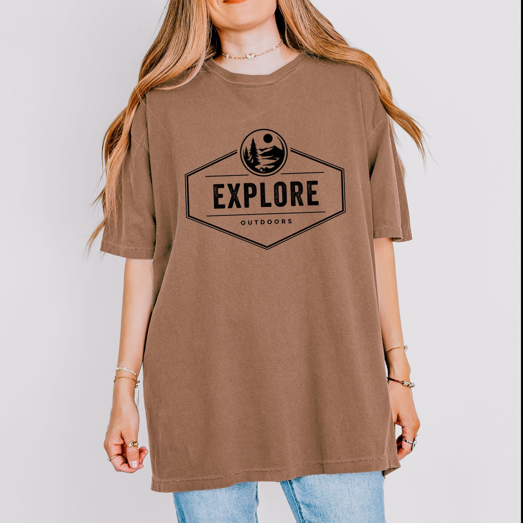 Explore Outdoors - Women's Garment Dyed Graphic T-Shirt product image 6