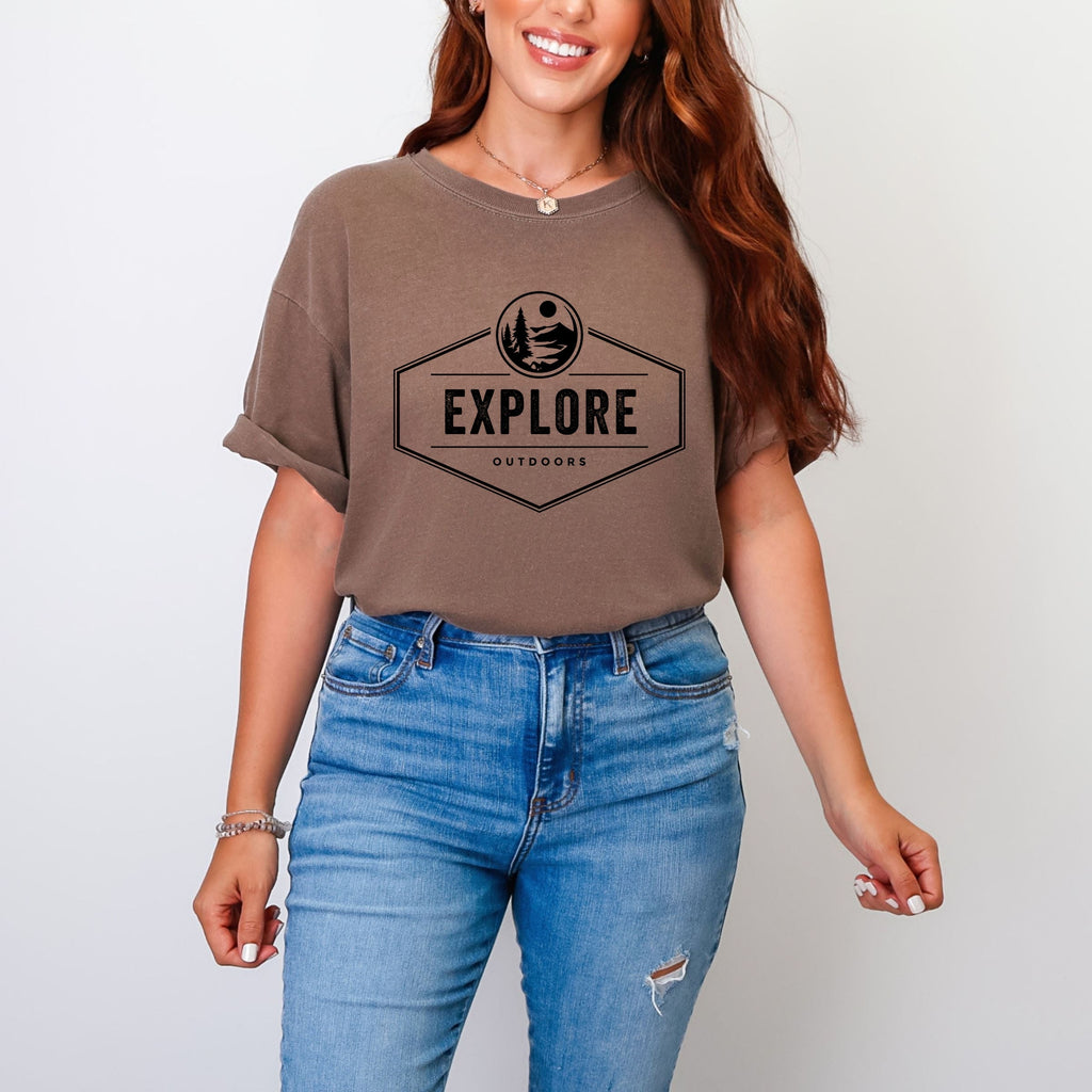 Explore Outdoors - Women's Garment Dyed Graphic T-Shirt product image 4