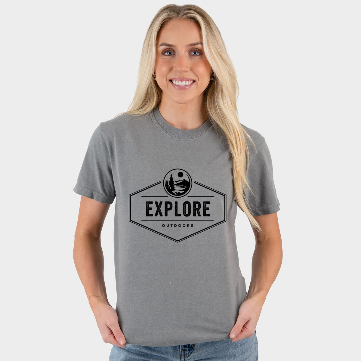 Explore Outdoors - Women's Garment Dyed Graphic T-Shirt product image 2