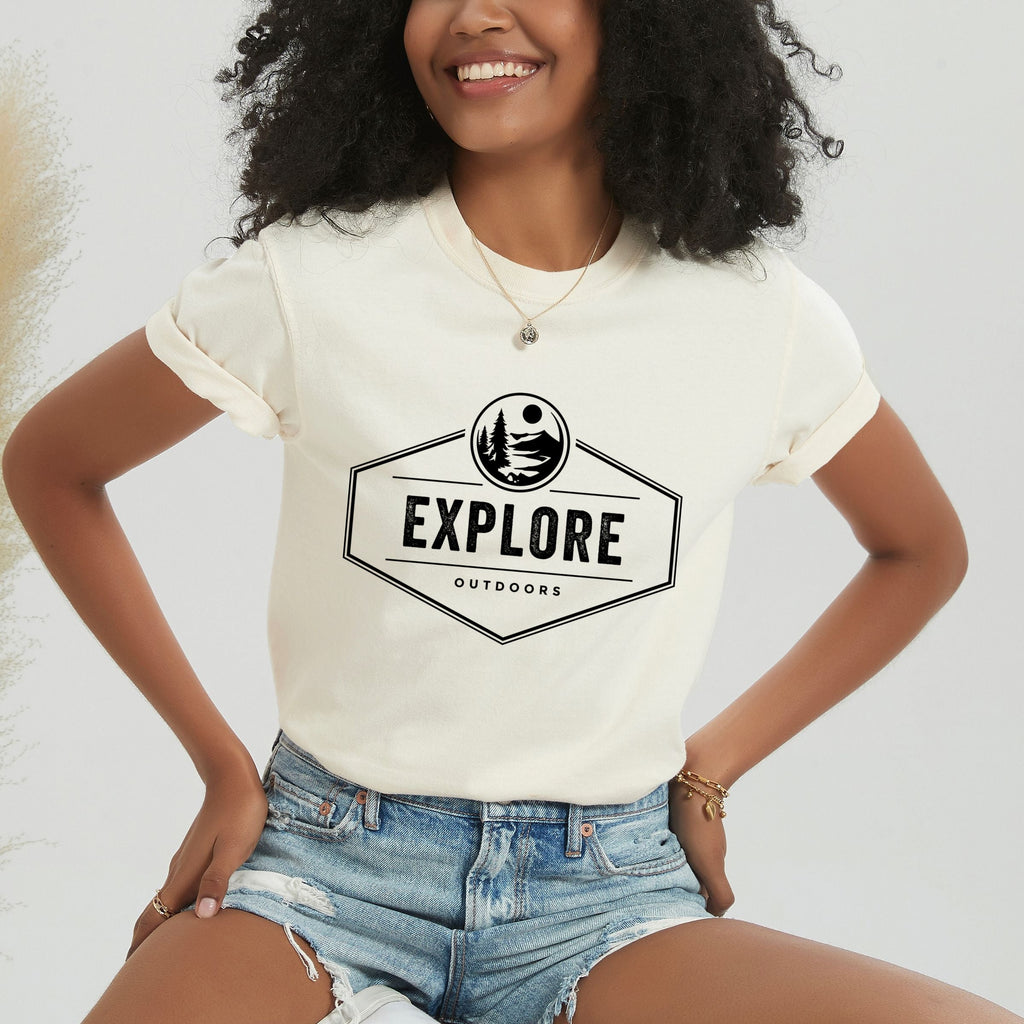 Explore Outdoors - Women's Garment Dyed Graphic T-Shirt product image 8