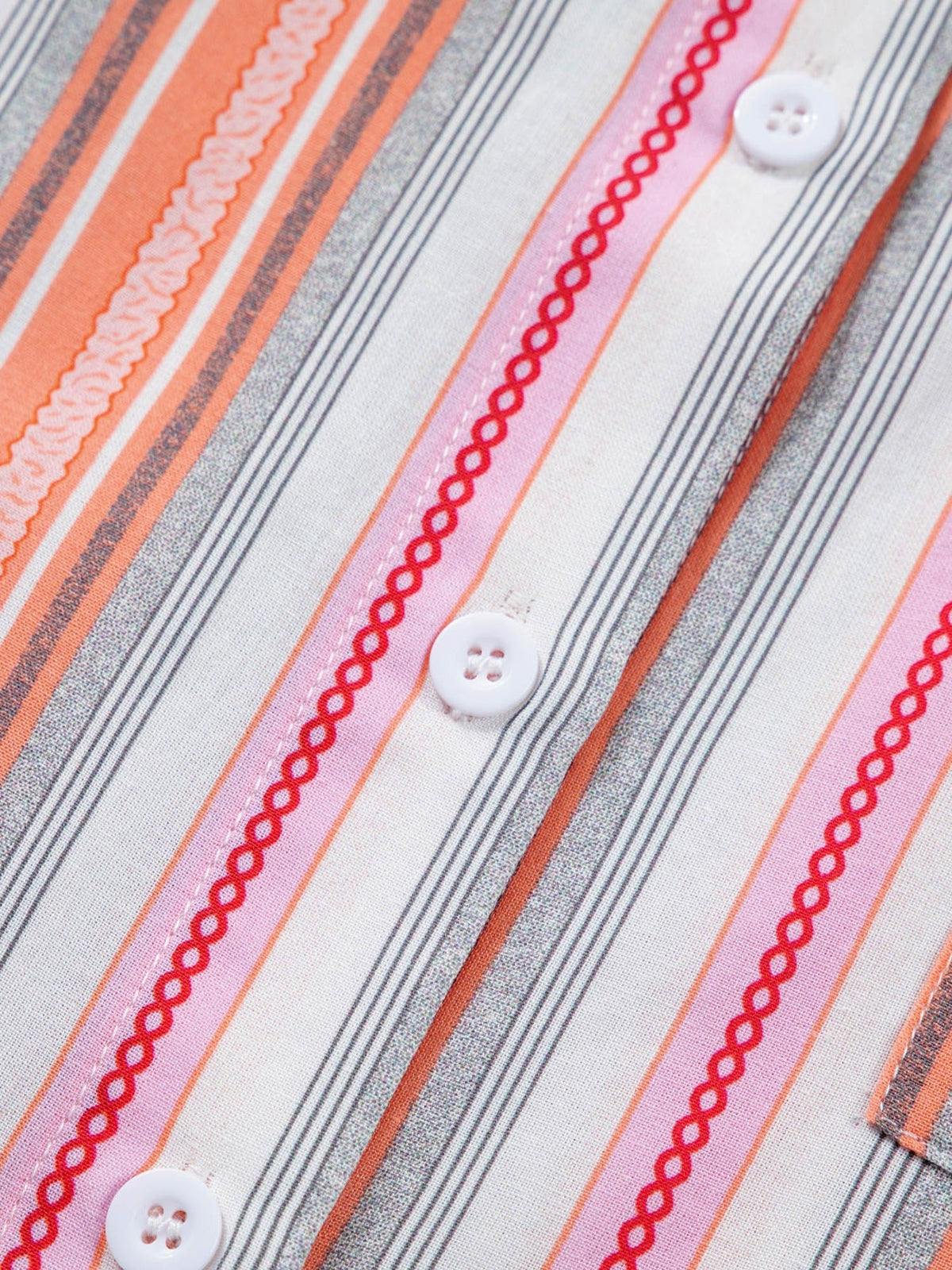 Striped Button-Down Short Sleeve Shirt product image 9