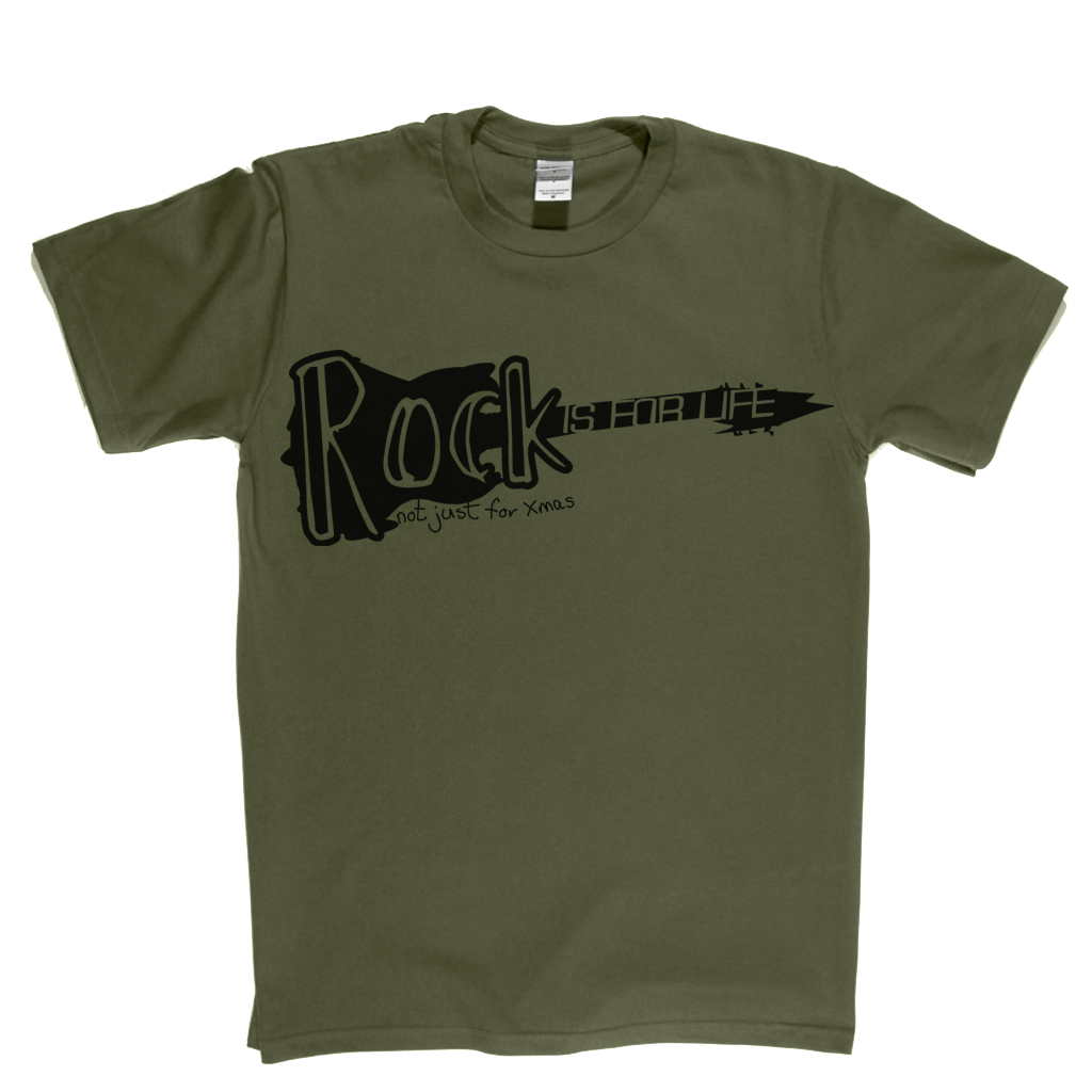 Rock is for life not just Xmas T Shirt product image 6