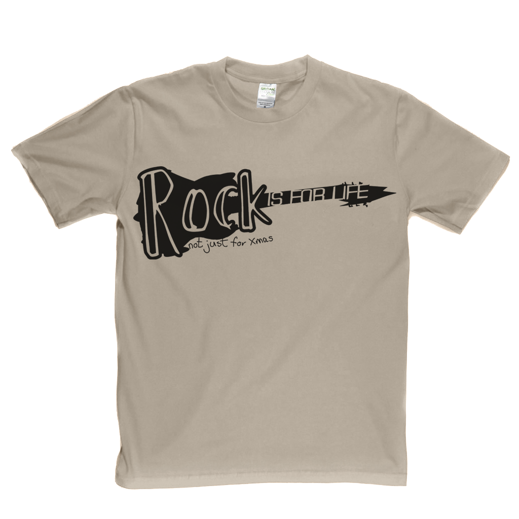 Rock is for life not just Xmas T Shirt product image 4