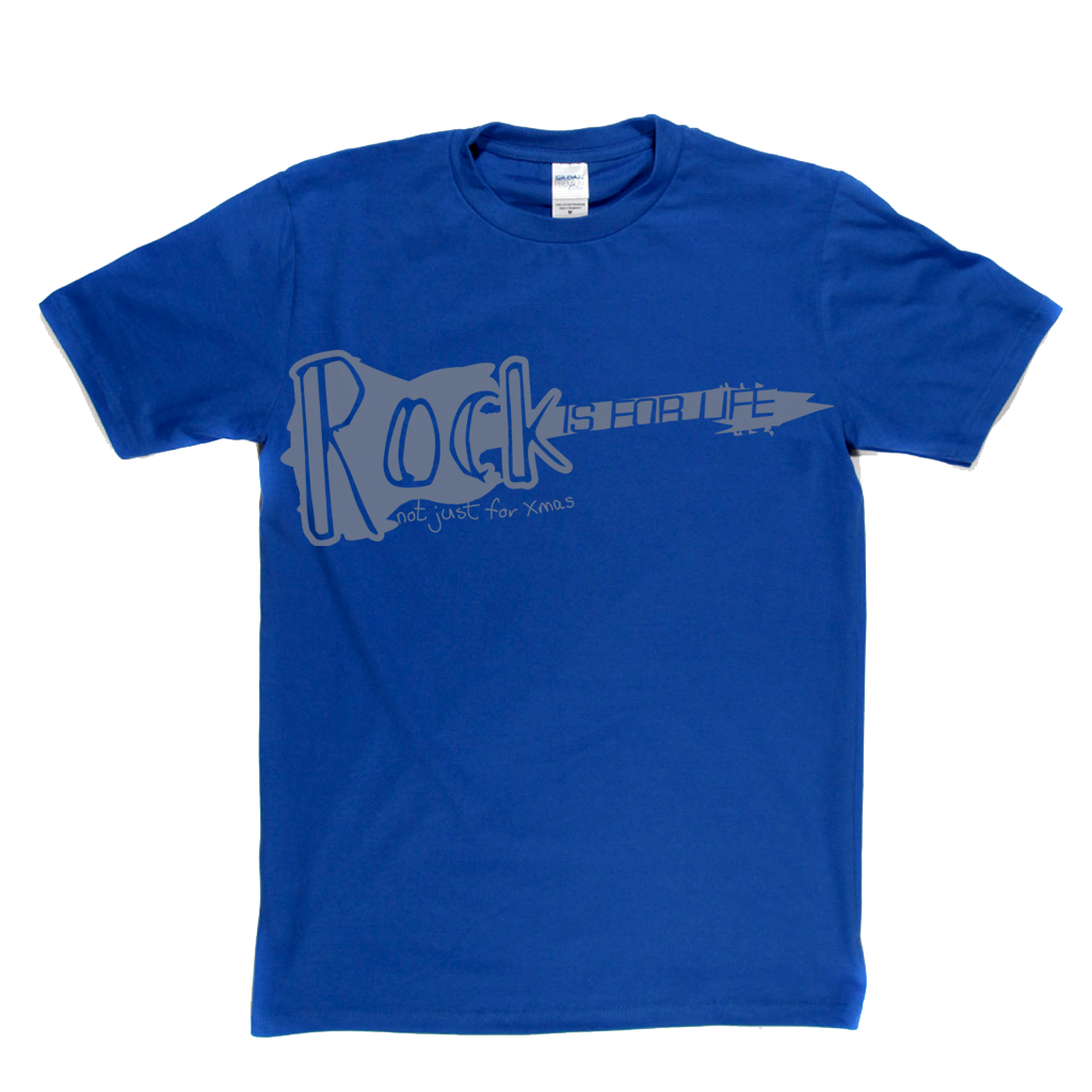 Rock is for life not just Xmas T Shirt product image 9