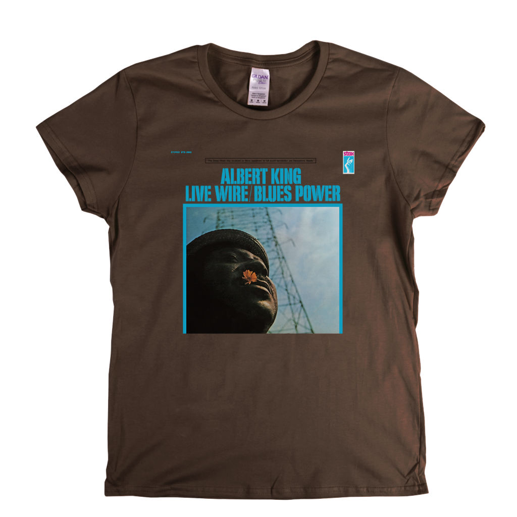 Albert King Live Wire Blues Power Womens T-Shirt product image 1