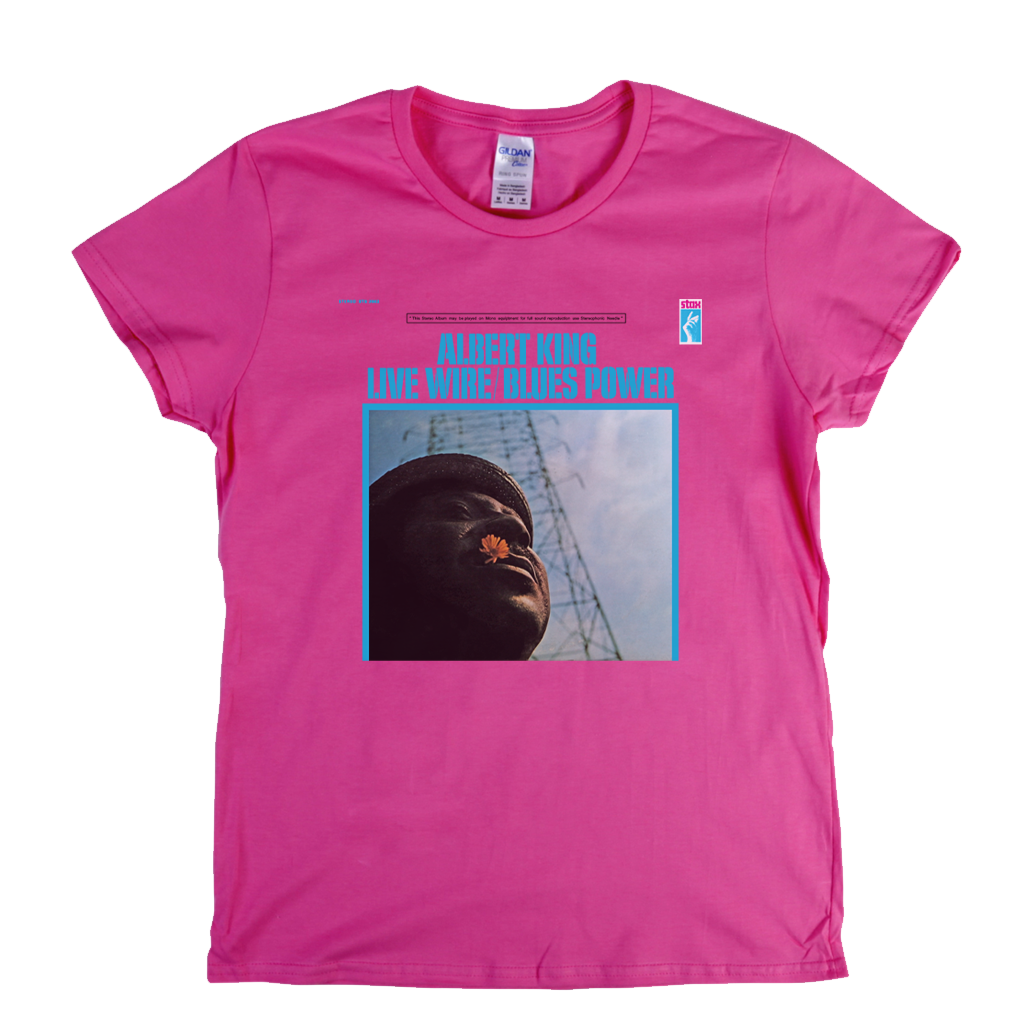 Albert King Live Wire Blues Power Womens T-Shirt product image 2