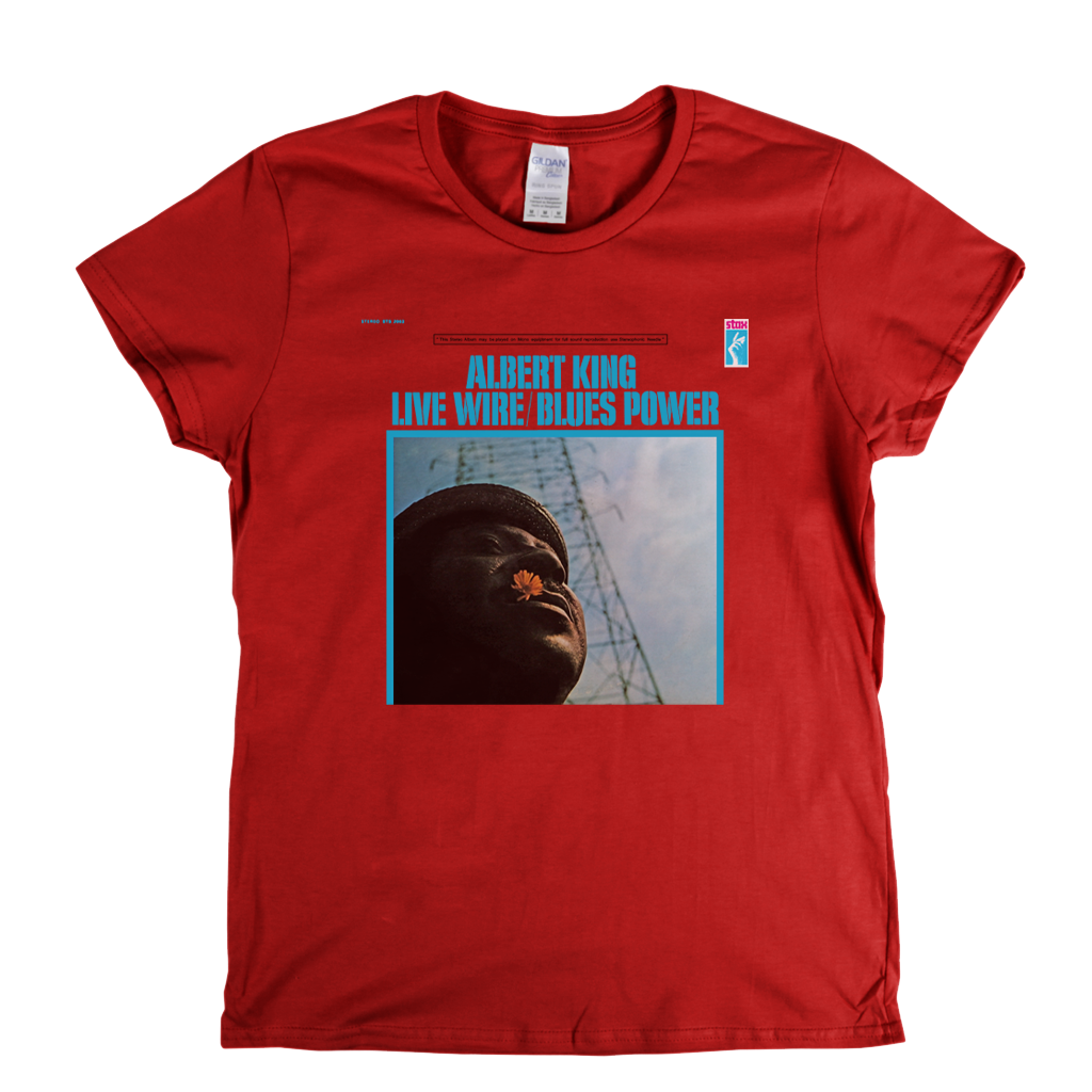 Albert King Live Wire Blues Power Womens T-Shirt product image 3