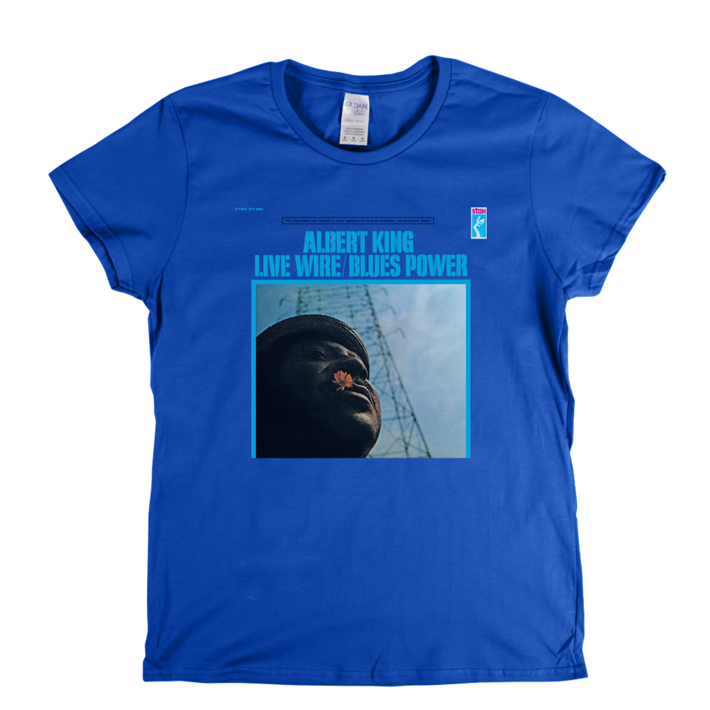 Albert King Live Wire Blues Power Womens T-Shirt product image 4