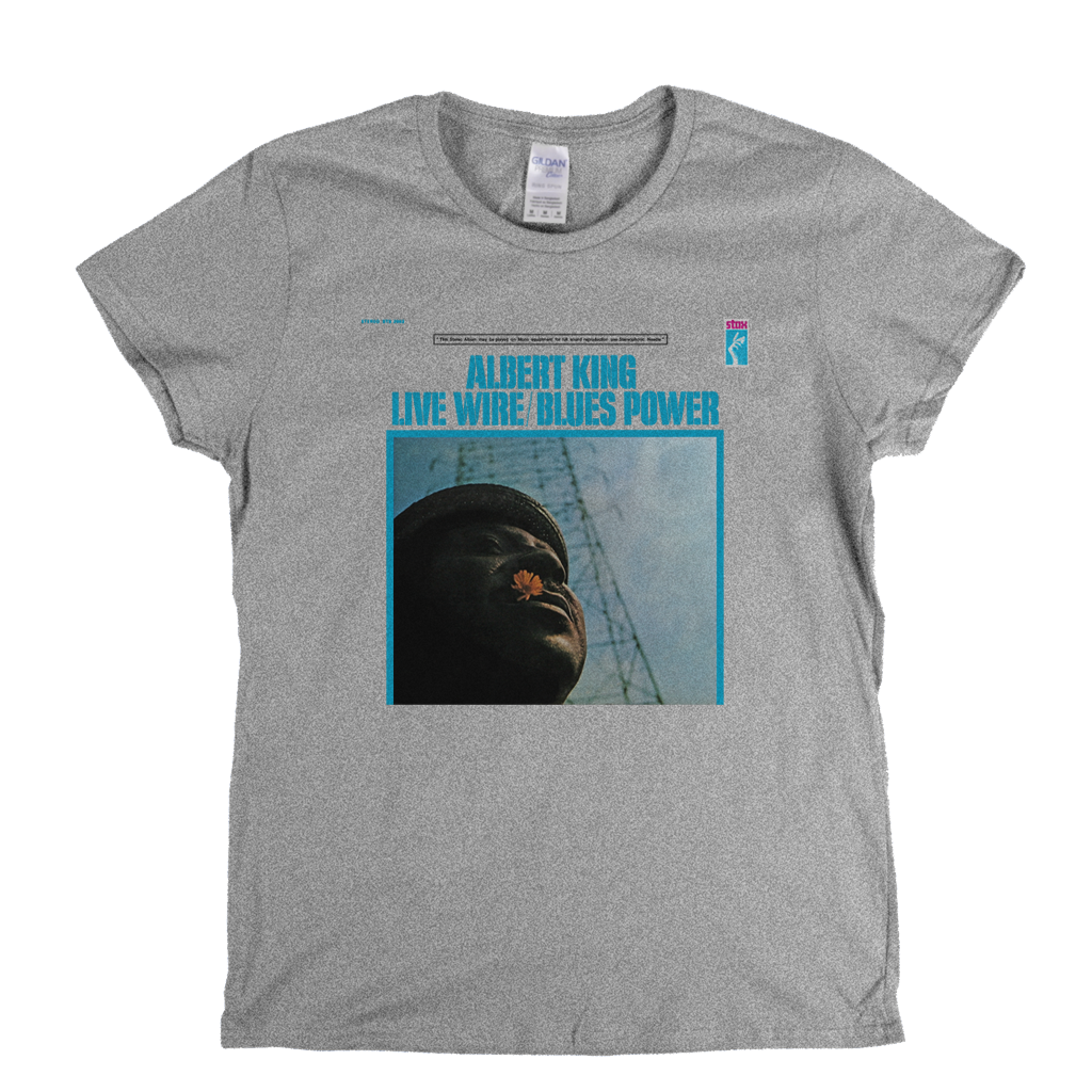 Albert King Live Wire Blues Power Womens T-Shirt product image 5