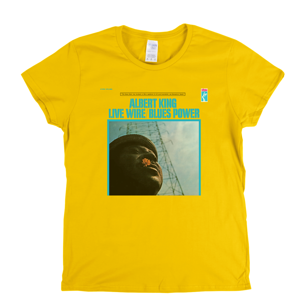 Albert King Live Wire Blues Power Womens T-Shirt product image 7