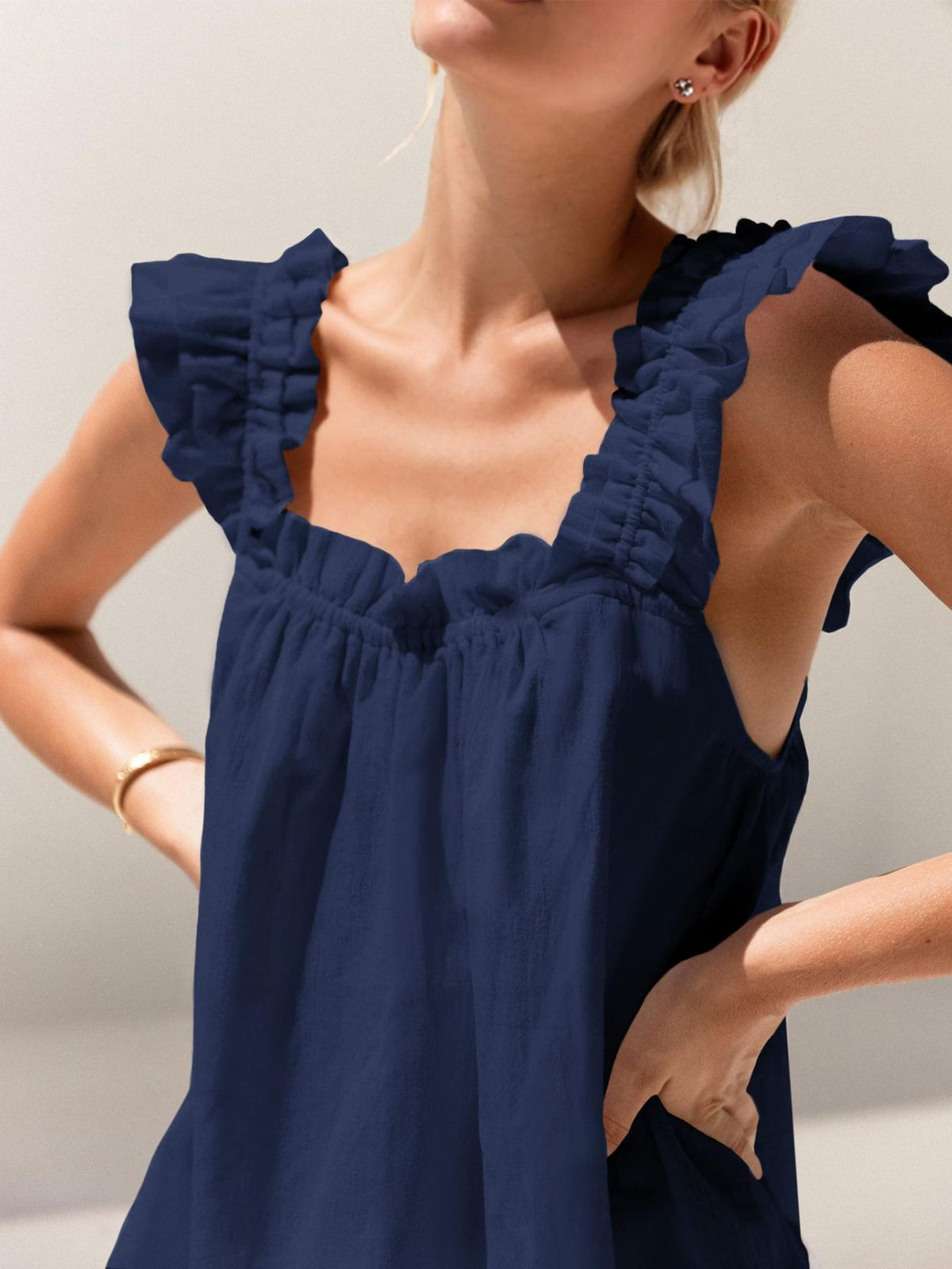 Ruffle Trim Top and Shorts Set product image 14