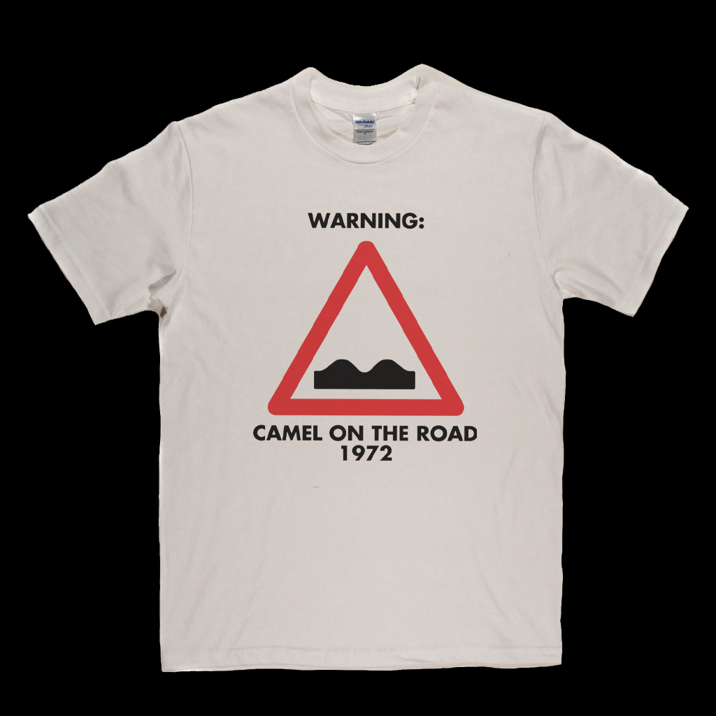 Camel - Warning On The Road 1972 T-Shirt product image 1