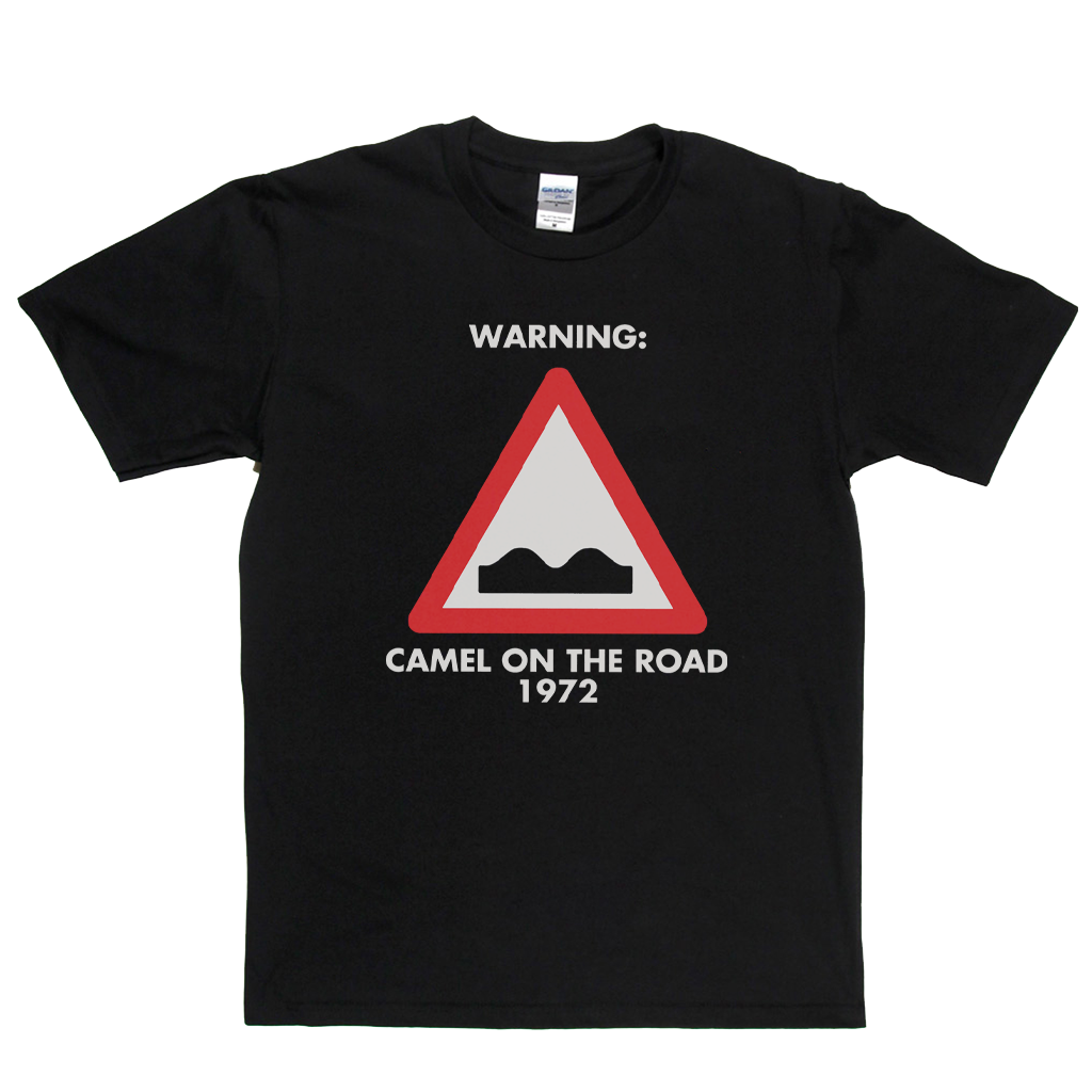 Camel - Warning On The Road 1972 T-Shirt product image 2