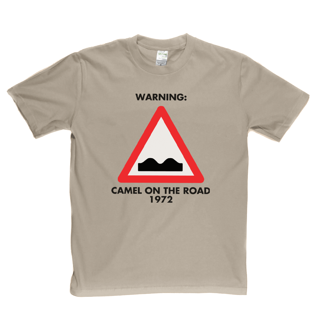Camel - Warning On The Road 1972 T-Shirt product image 3