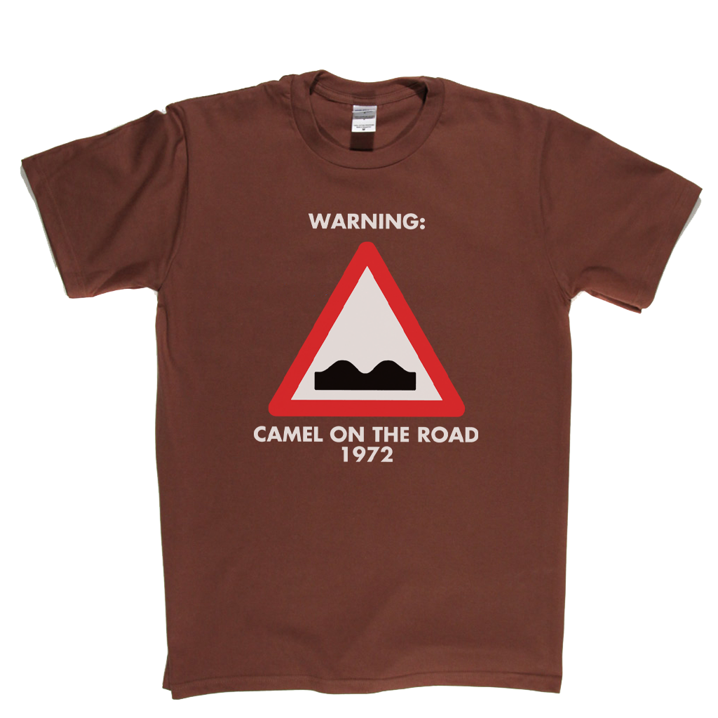 Camel - Warning On The Road 1972 T-Shirt product image 4