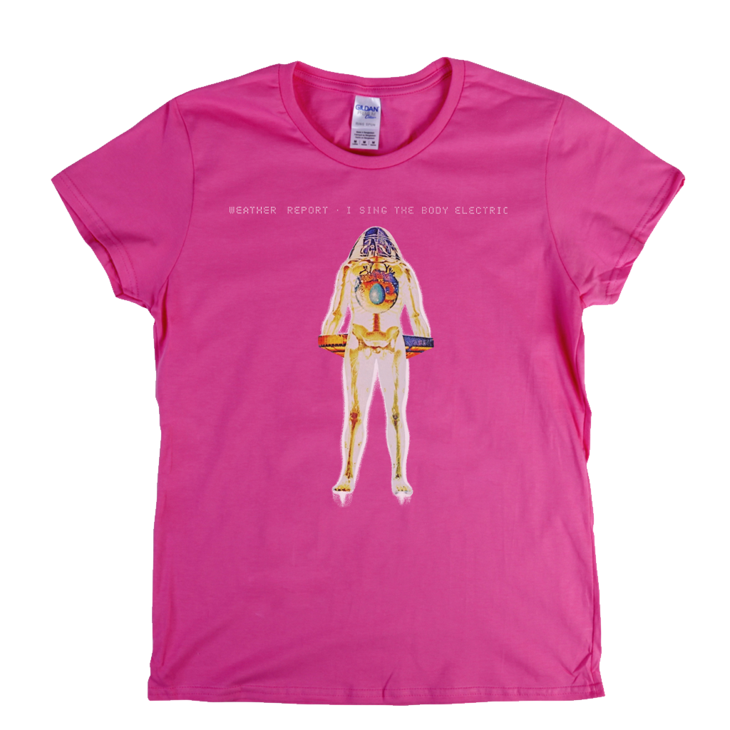 Weather Report I Sing The Body Electric Womens T-Shirt product image 3
