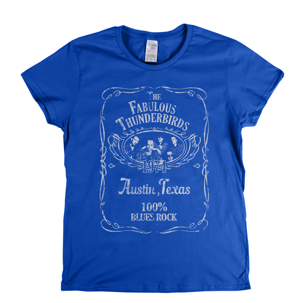 The Fabulous Thunderbirds Liquor Label Womens T-Shirt product image 4