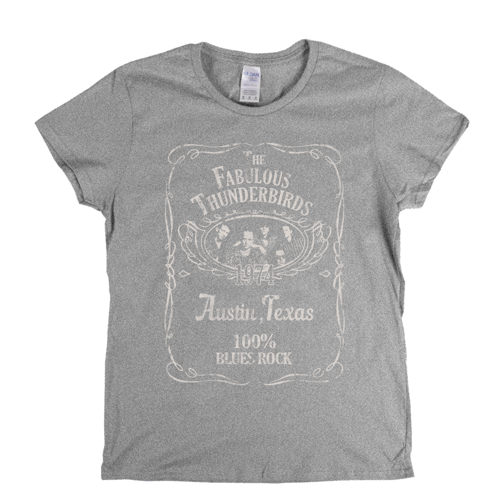 The Fabulous Thunderbirds Liquor Label Womens T-Shirt product image 5