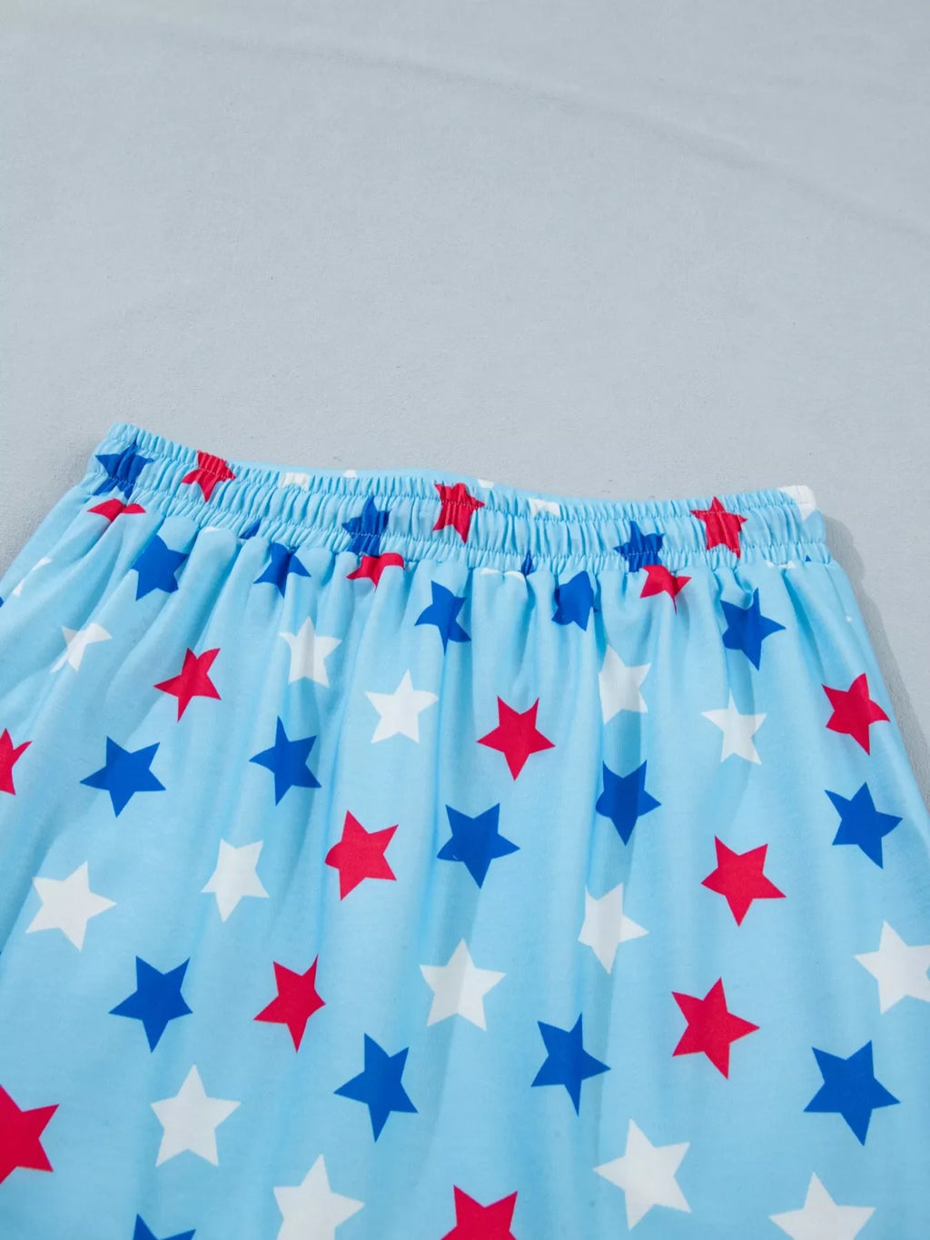 Patriotic Star Printed Beaded Drawstring Mini Skort product image 9