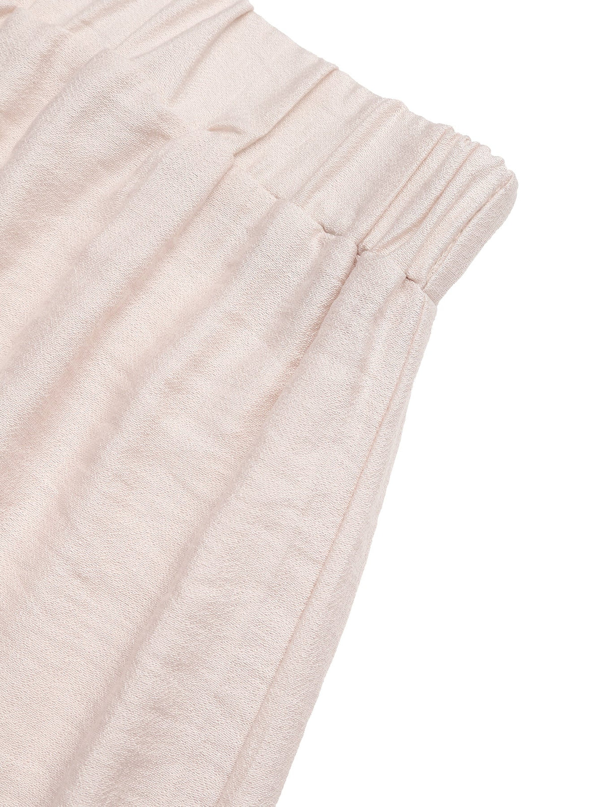 Elastic Waist Wavy Trim Casual Shorts product image 8