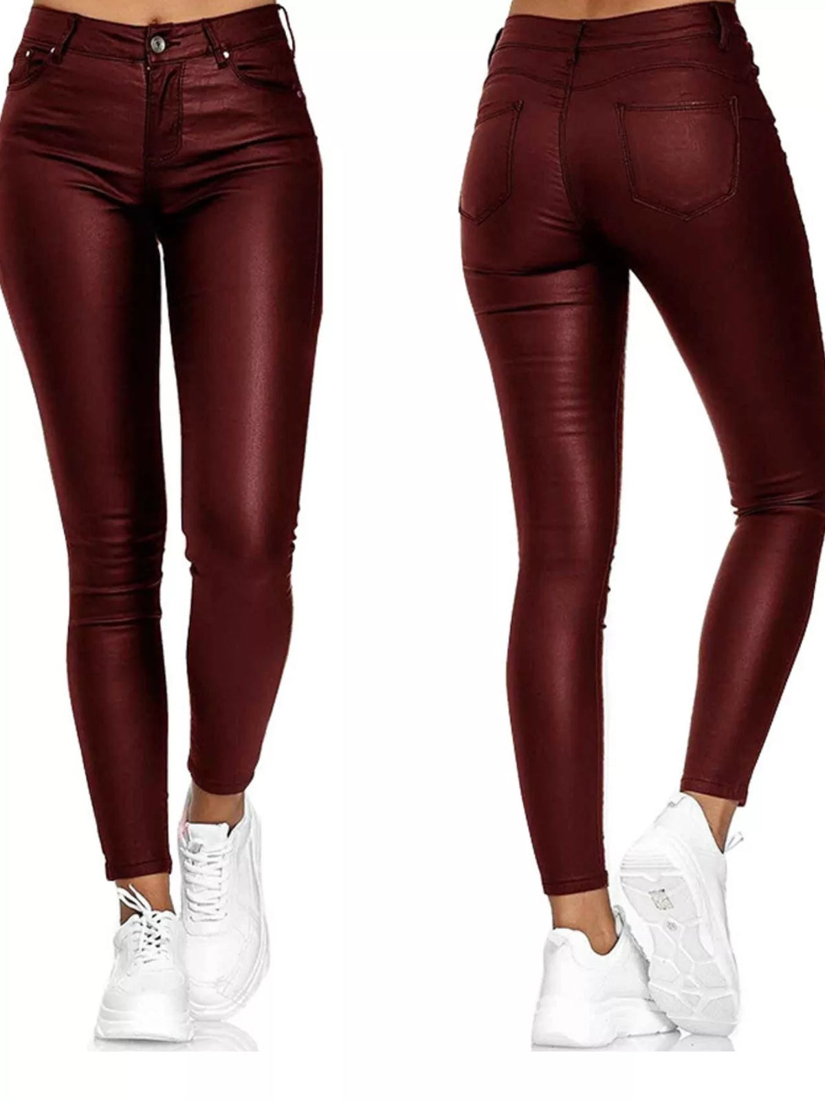 Full Size High-Waisted Skinny Pants product image 4