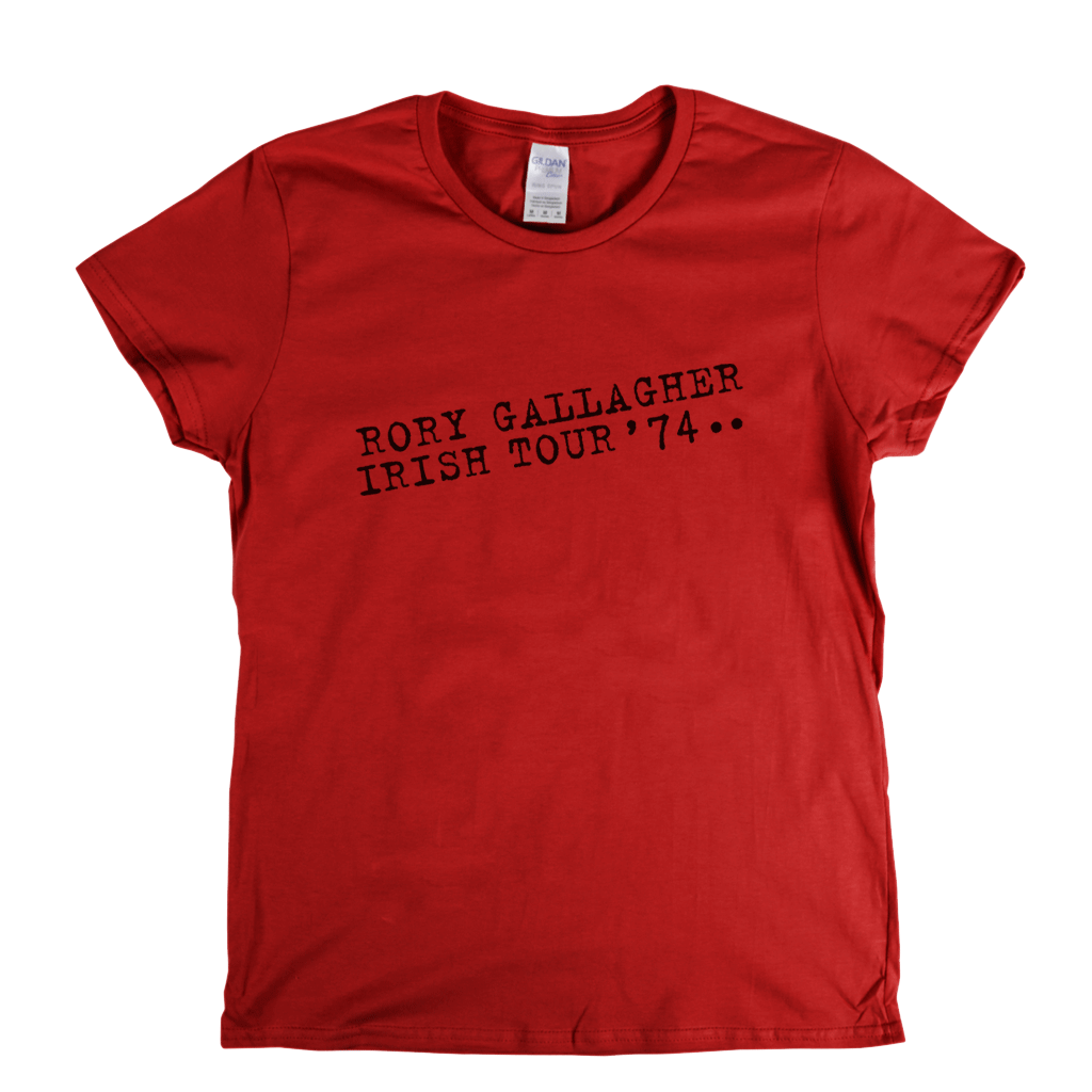 Rory Gallagher Irish Tour 74 Womens T-Shirt product image 2