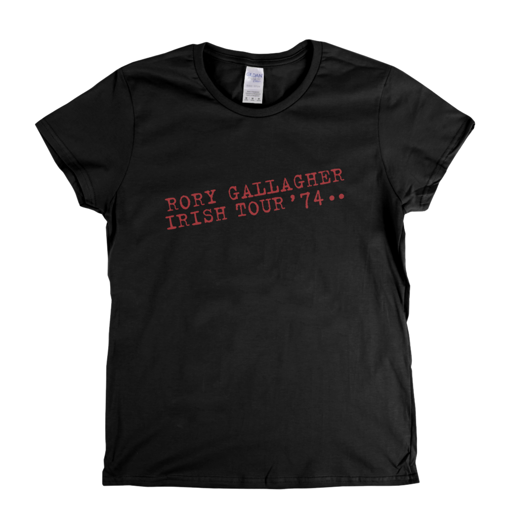 Rory Gallagher Irish Tour 74 Womens T-Shirt product image 3