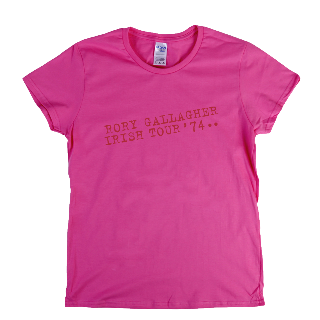 Rory Gallagher Irish Tour 74 Womens T-Shirt product image 5