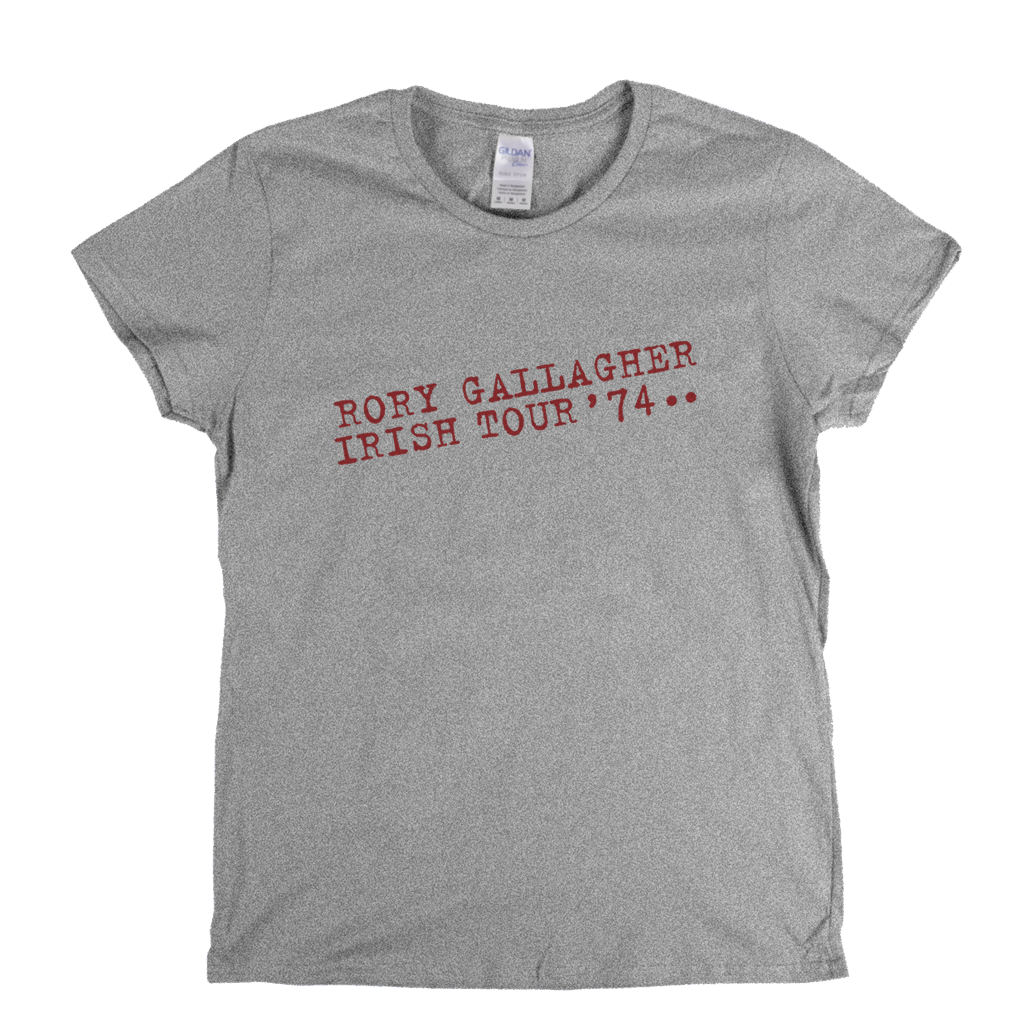 Rory Gallagher Irish Tour 74 Womens T-Shirt product image 1