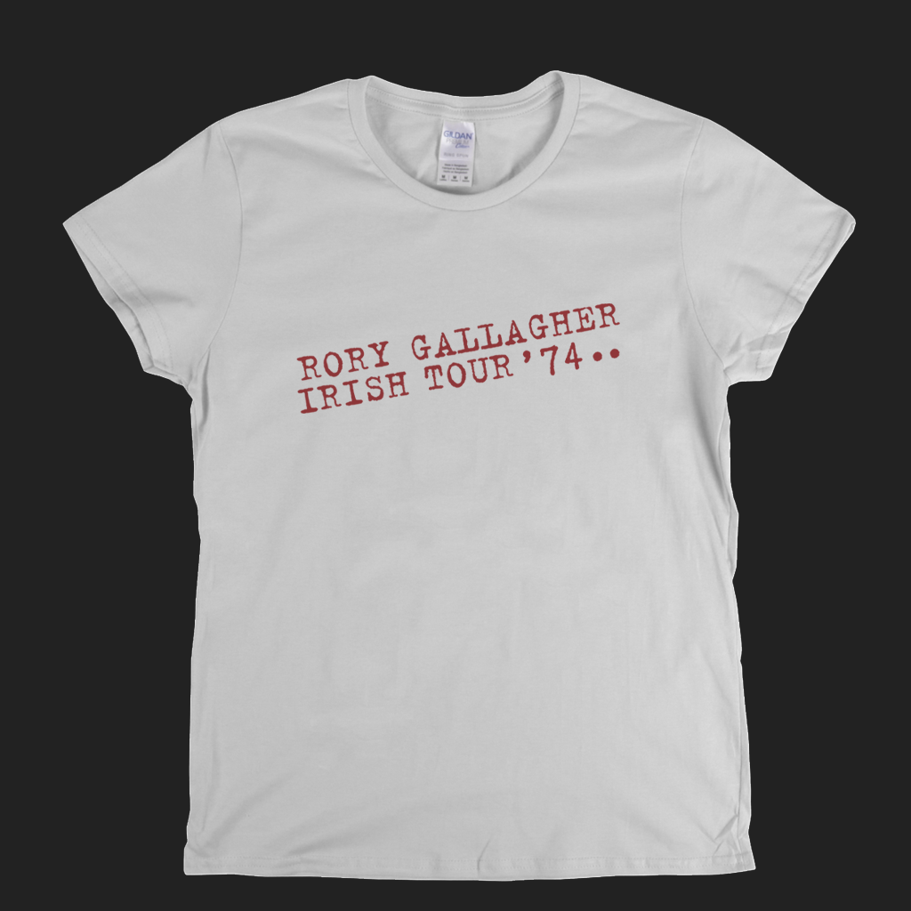 Rory Gallagher Irish Tour 74 Womens T-Shirt product image 7