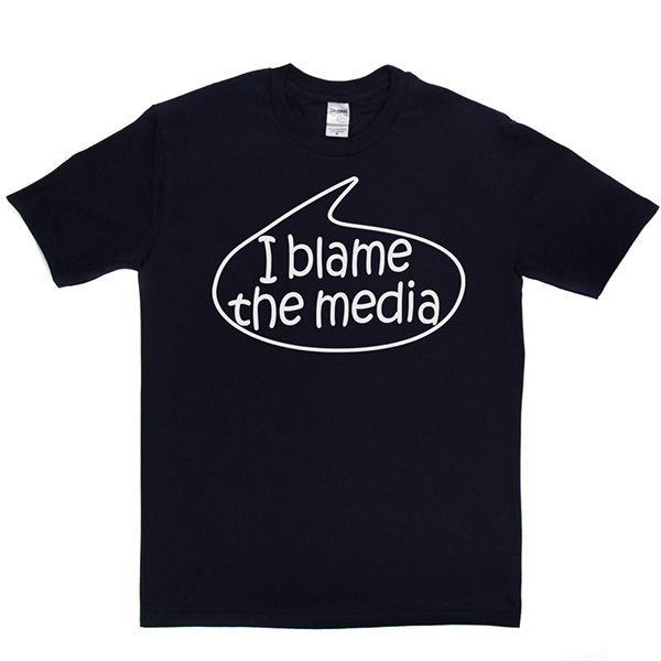 I Blame The Media T Shirt product image 2