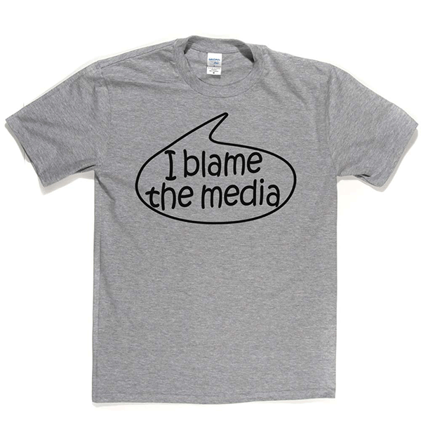 I Blame The Media T Shirt product image 7
