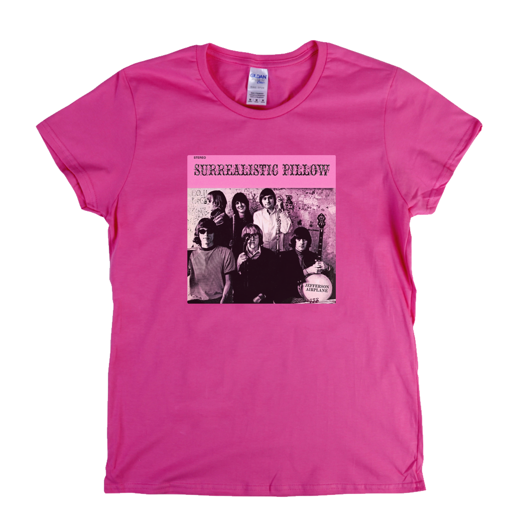 Jefferson Airplane Surrealistic Pillow Womens T-Shirt