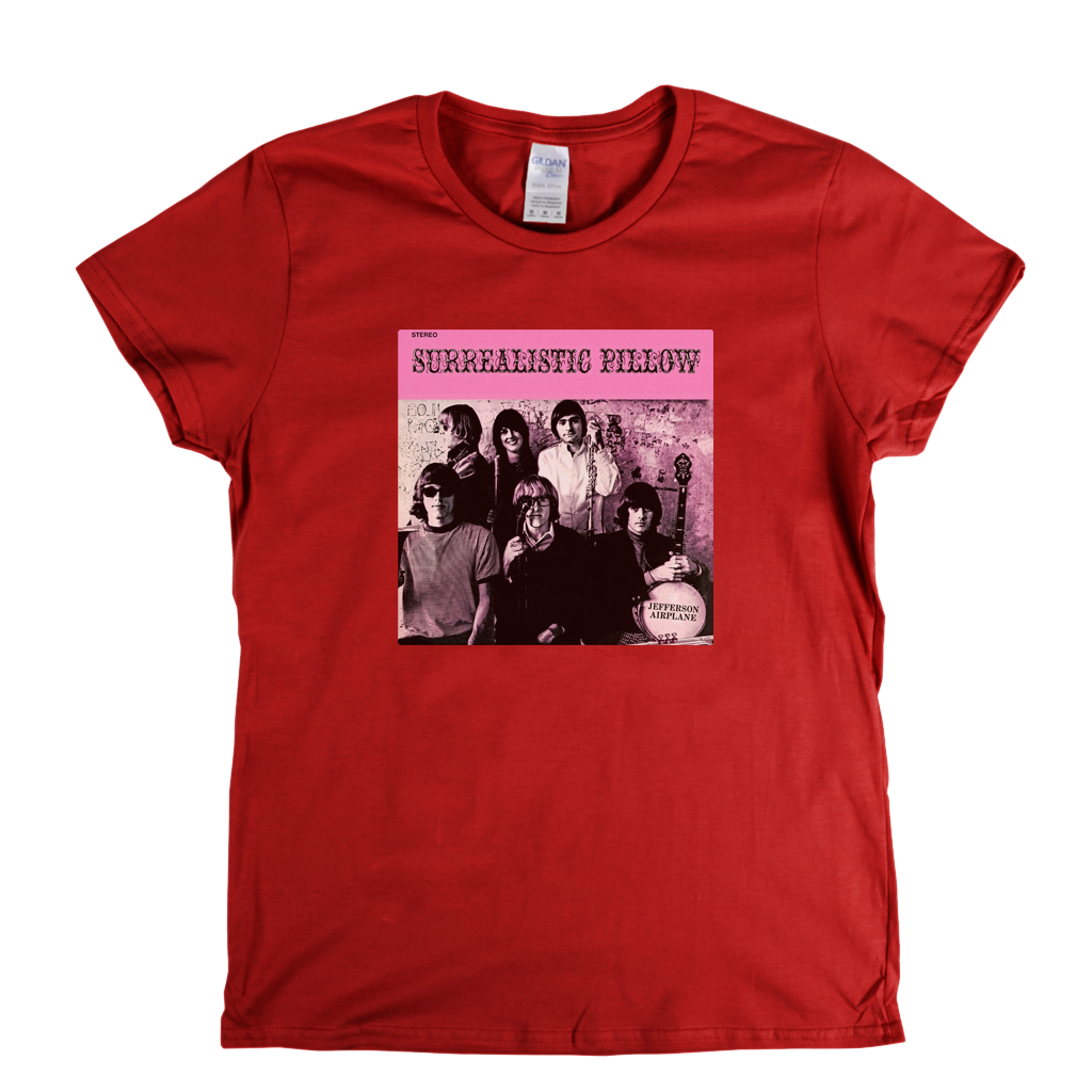 Jefferson Airplane Surrealistic Pillow Womens T-Shirt