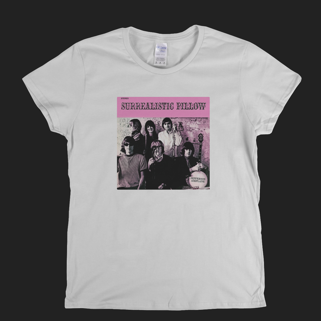 Jefferson Airplane Surrealistic Pillow Womens T-Shirt