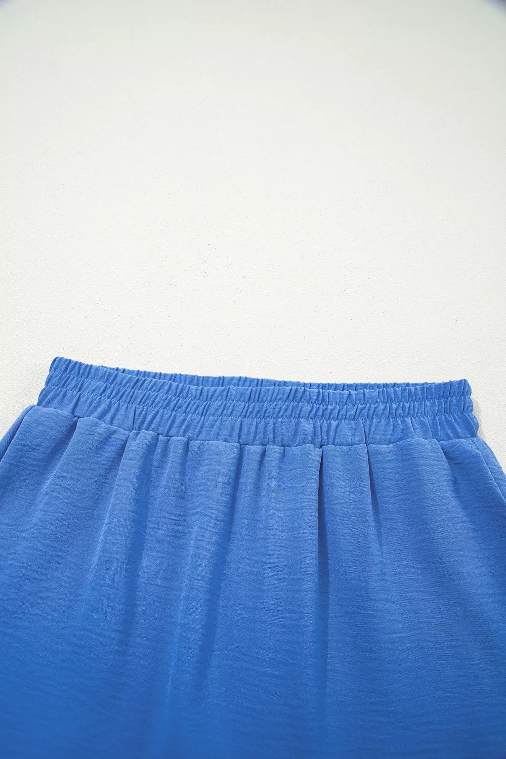 Casual Elastic Waist Flowy Shorts product image 6