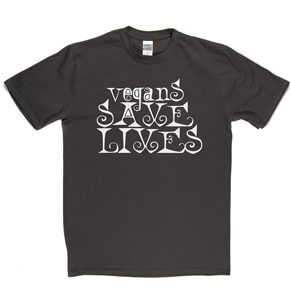 Vegans Save Lives T Shirt product image 7