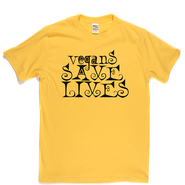 Vegans Save Lives T Shirt product image 11