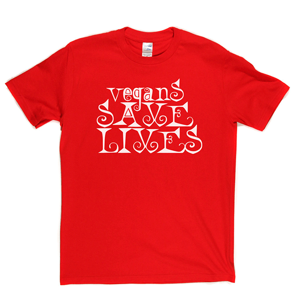 Vegans Save Lives T Shirt product image 14