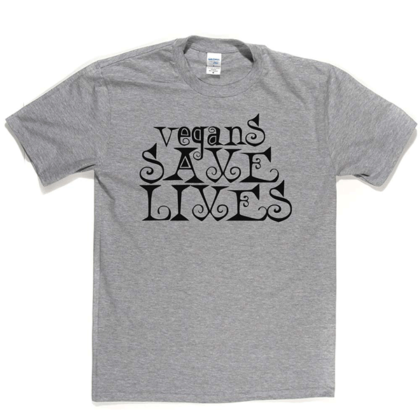 Vegans Save Lives T Shirt product image 13