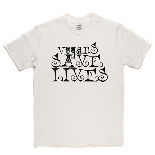 Vegans Save Lives T Shirt product image 3