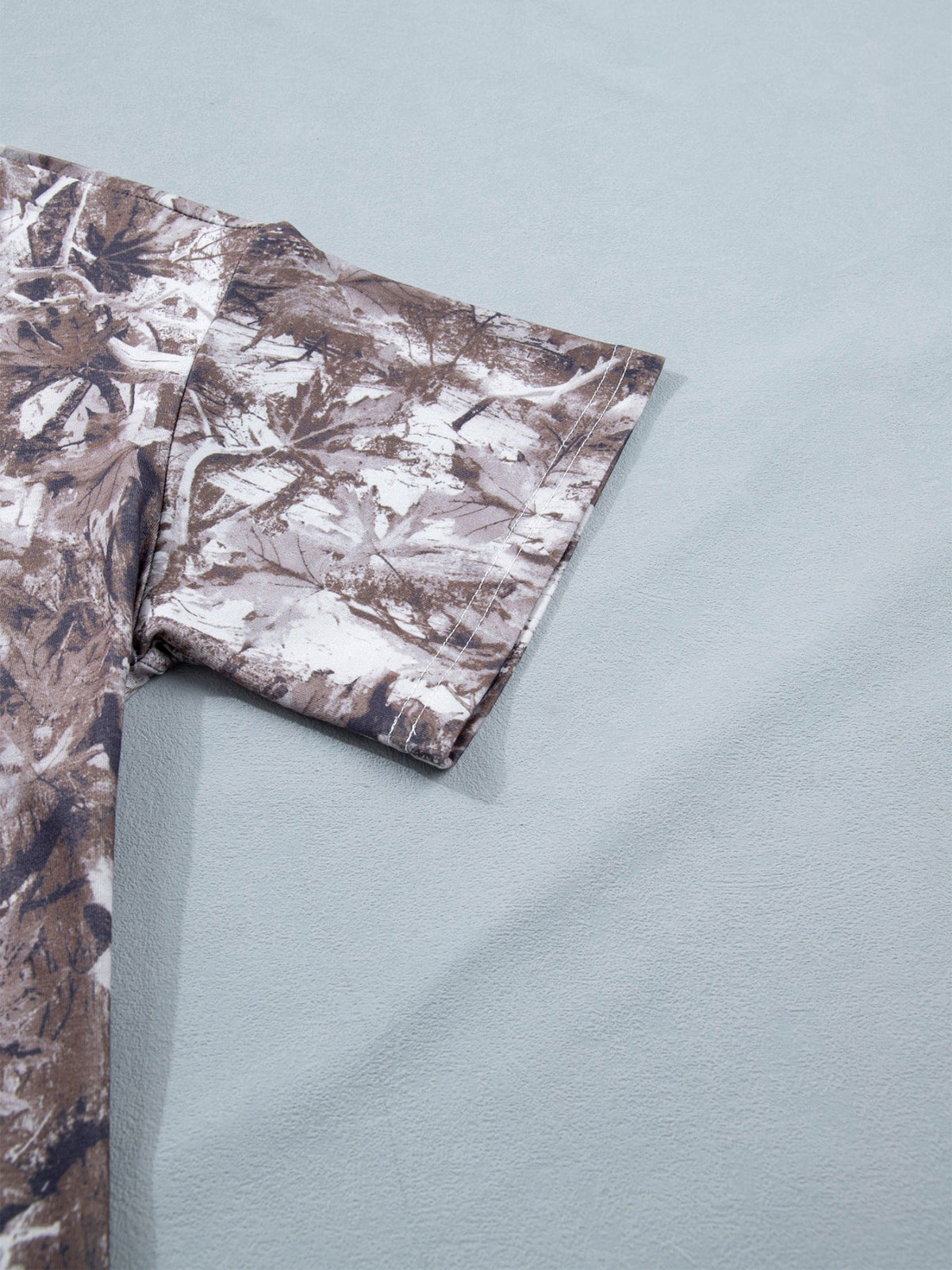 Camouflage Woodland Print Drop Shoulder Tunic Tee product image 7