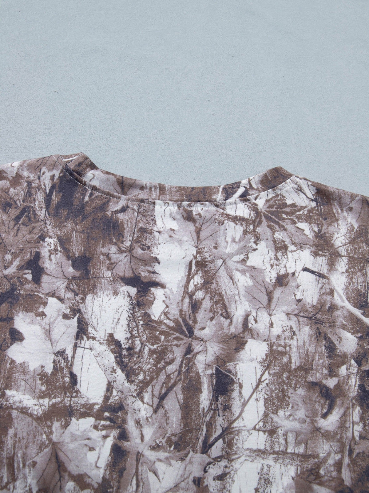 Camouflage Woodland Print Drop Shoulder Tunic Tee product image 6