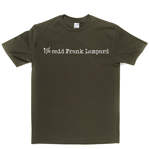 1% Said Frank Lampard T Shirt product image 3