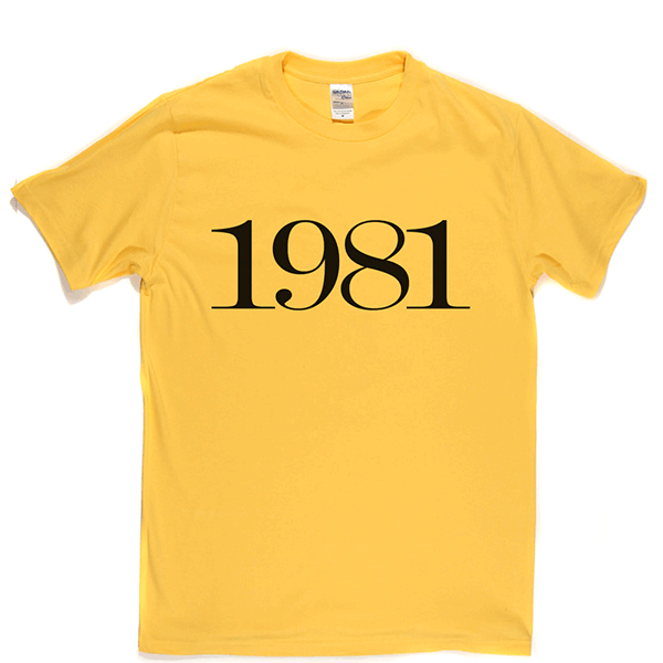 1981 T Shirt product image 5
