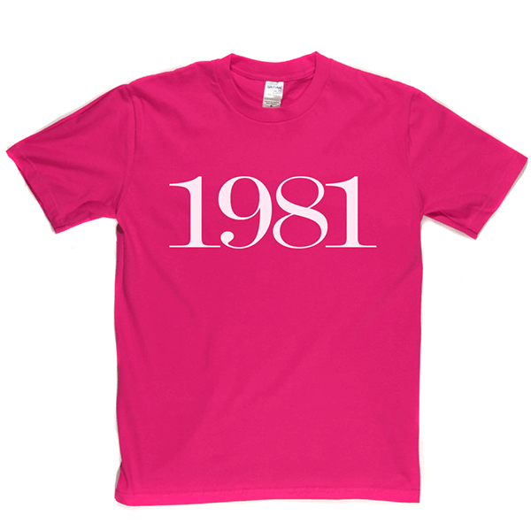 1981 T Shirt product image 4