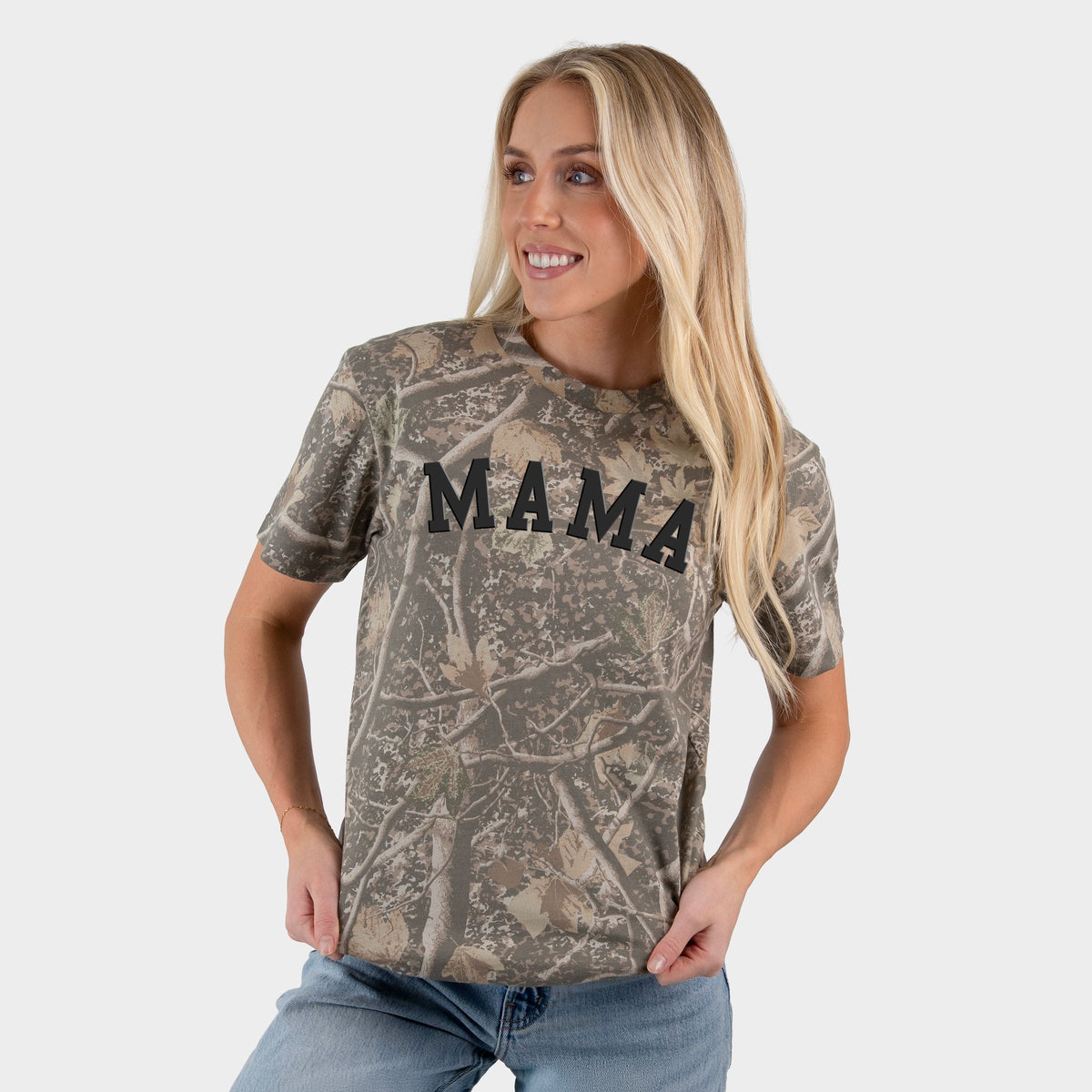 Mama Bold Puff Print - Women's Heavyweight Crew